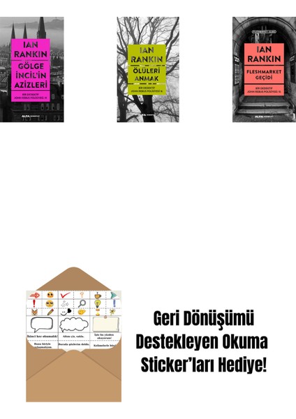 Gölge Incil'in Azizleri + Ölüleri Anmak + Fleshmarket Geçidi + Okuma Sticker'ları
