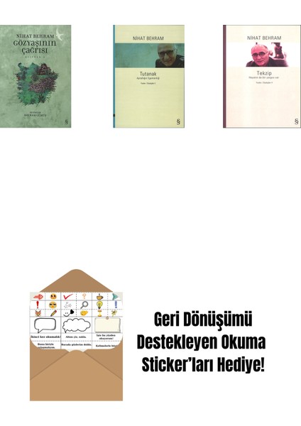 Gözyaşının Çağrısı + Tutanak + Tekzip + Okuma Sticker'ları