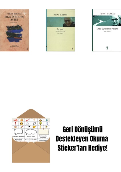 Maviyengeç Ağıdı + Tutanak + Kında Duran Onur Paslanır + Okuma Sticker'ları