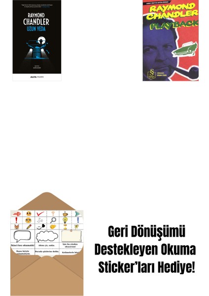 Uzun Veda + Playback (Cep Boy) + Okuma Sticker'ları