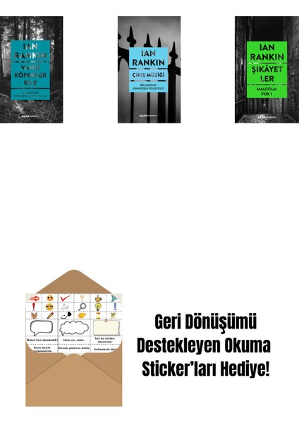 Vahşi Köpekler Bile + Çıkış Müziği + Şikâyetler + Okuma Sticker'ları