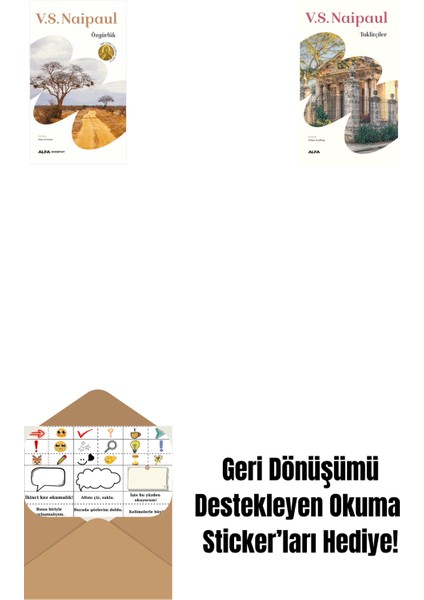 Özgürlük + Taklitçiler + Okuma Sticker'ları