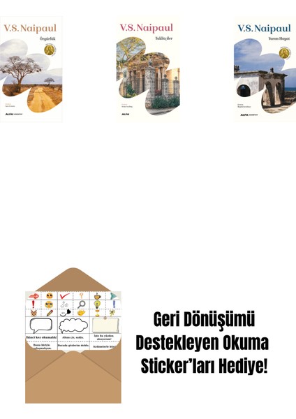 Özgürlük + Taklitçiler + Nehrin Dönemeci + Okuma Sticker'ları