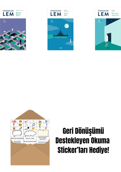 Küvette Bulunan Günce (SL14) + Yukarı Kale (SL11) + Dönüşüm Hastanesi (Sl4) + Okuma Sticker'ları