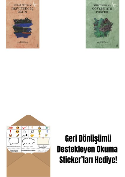 Maviyengeç Ağıdı + Gözyaşının Çağrısı + Okuma Sticker'ları