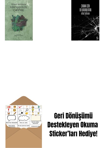 Gözyaşının Çağrısı + Çıkmak Için Bu Karanlıktan + Okuma Sticker'ları