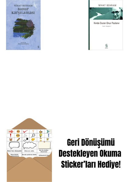 Bahar Karşılaması + Kında Duran Onur Paslanır + Okuma Sticker'ları