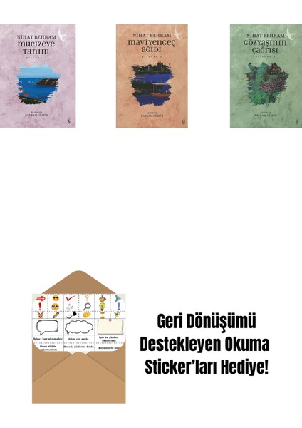 Mucizeye Tanım + Maviyengeç Ağıdı + Gözyaşının Çağrısı + Okuma Sticker'ları