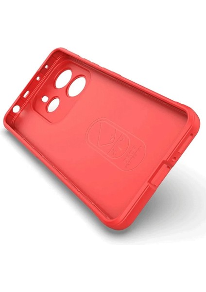 Newface Xiaomi Redmi Note 14 4g Kılıf Optimum Silikon - Kırmızı fiyatları