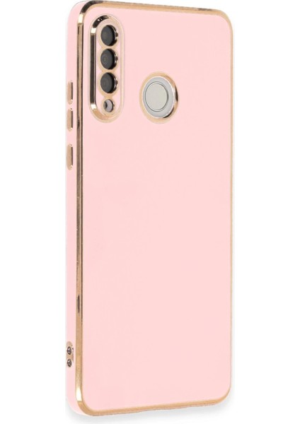 Newface Huawei P30 Lite Kılıf Volet Silikon - Pembe fiyatları