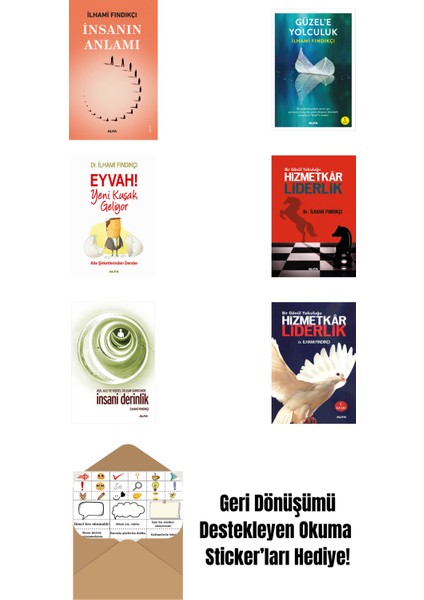 Ilhami Fındıkçı 6 Kitap Set + Okuma Sticker'ları