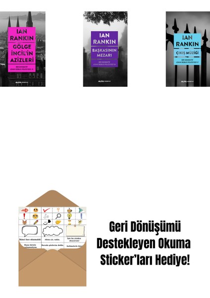Gölge Incil'in Azizleri + Başkasının Mezarı + Çıkış Müziği + Okuma Sticker'ları