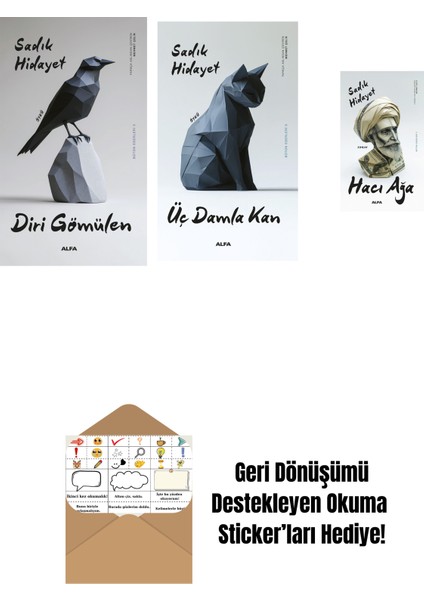 Diri Gömülen + Üç Damla Kan + Hacı Ağa + Okuma Sticker'ları