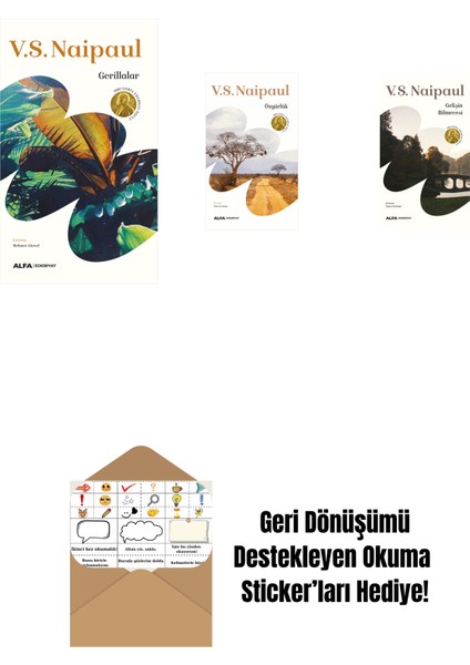 Gerillalar + Taklitçiler + Büyülü Tohumlar + Okuma Sticker'ları