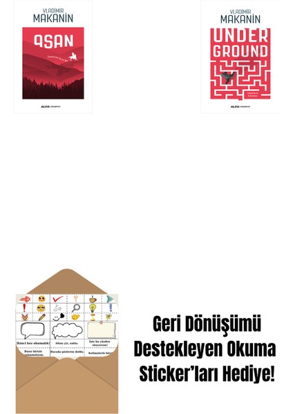Babil Prensesi + Zadig + Okuma Sticker'ları