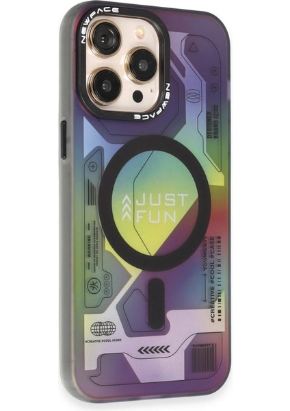 Newface iPhone 13 Pro Max Kılıf Venüs Magneticsafe Desenli Kapak - Venüs - 2