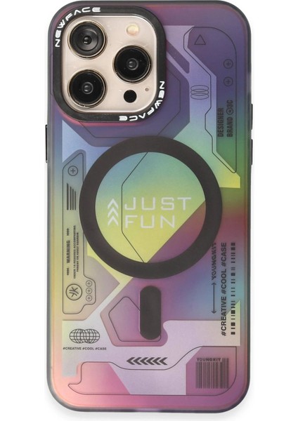 Newface iPhone 13 Pro Max Kılıf Venüs Magneticsafe Desenli Kapak - Venüs - 2