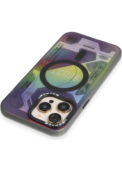 Newface iPhone 13 Pro Max Kılıf Venüs Magneticsafe Desenli Kapak - Venüs - 2