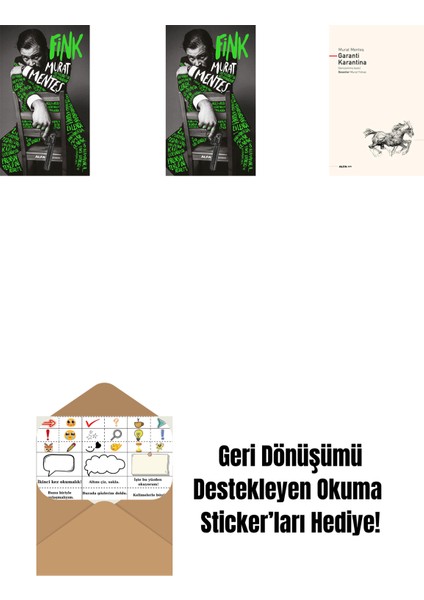 Fink + Fink + Garanti Karantina + Okuma Sticker'ları