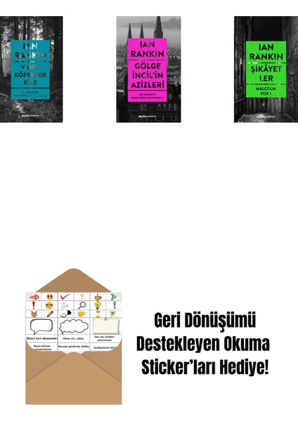 Vahşi Köpekler Bile + Gölge Incil'in Azizleri + Şikâyetler + Okuma Sticker'ları