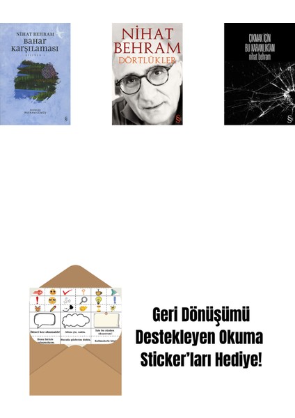 Bahar Karşılaması + Dörtlükler + Çıkmak Için Bu Karanlıktan + Okuma Sticker'ları