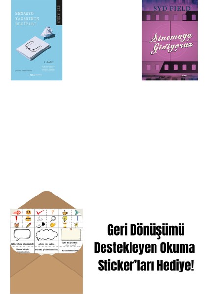 Senaryo Yazarının El Kitabı + Sinemaya Gidiyoruz + Okuma Sticker'ları
