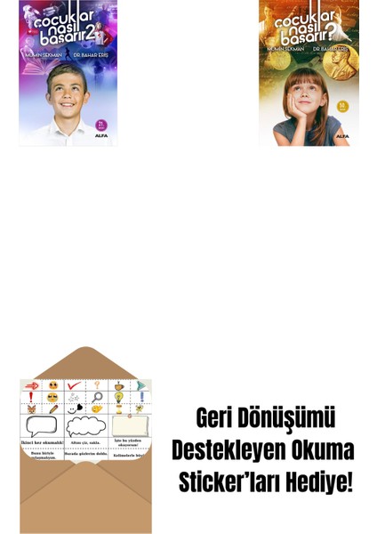 Çocuklar Nasıl Başarır 2 + Çocuklar Nasıl Başarır? + Okuma Sticker'ları