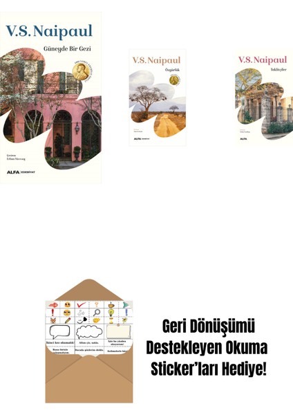 Güneyde Bir Gezi + Özgürlük + Taklitçiler + Okuma Sticker'ları
