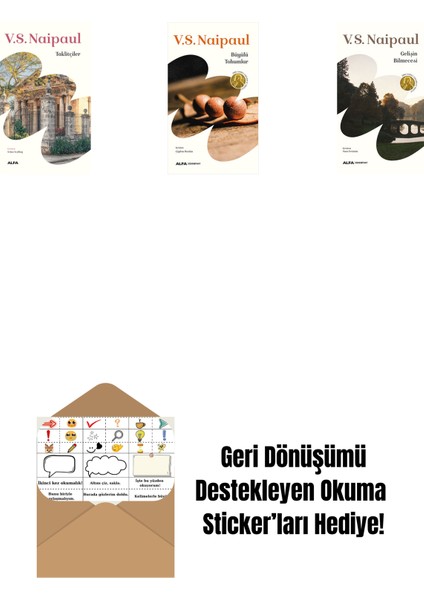 Taklitçiler + Yarım Hayat + Nehrin Dönemeci + Okuma Sticker'ları