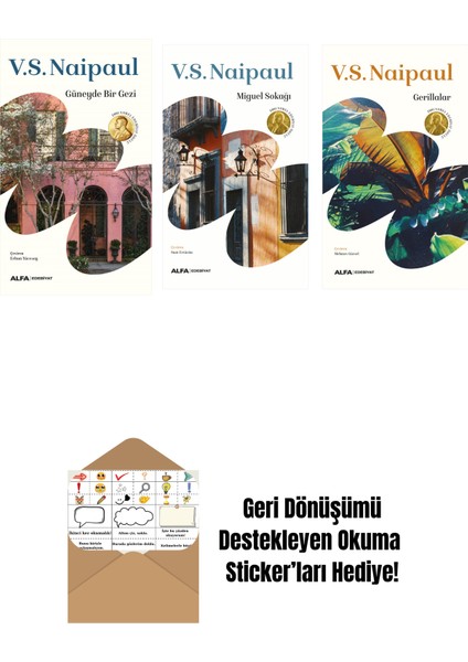 Güneyde Bir Gezi + Miguel Sokağı + Gerillalar + Okuma Sticker'ları