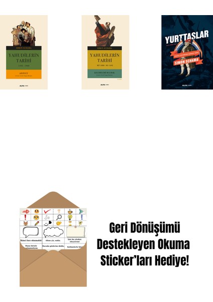 Yahudilerin Tarihi - 2 + Yahudilerin Tarihi + Yurttaşlar + Okuma Sticker'ları