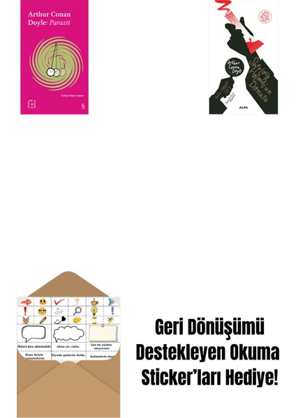 Everest Açıkhava 37 - Parazit + Sherlock Holmes'un Dönüşü + Okuma Sticker'ları