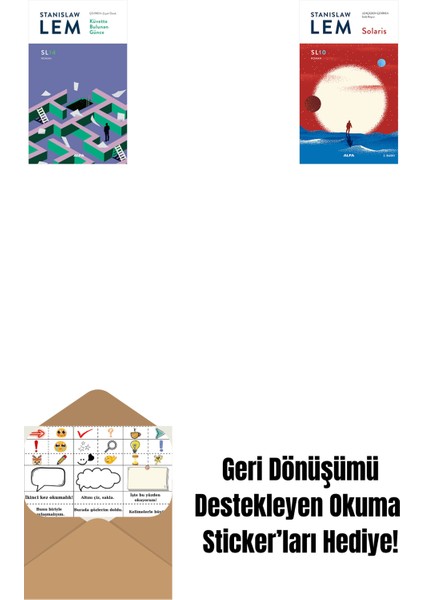 Küvette Bulunan Günce (SL14) + Solaris (SL10) + Okuma Sticker'ları