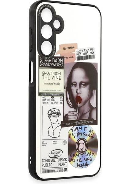 Newface Samsung Galaxy A04S Kılıf Mirror Desenli Kapak - Mirror - 2