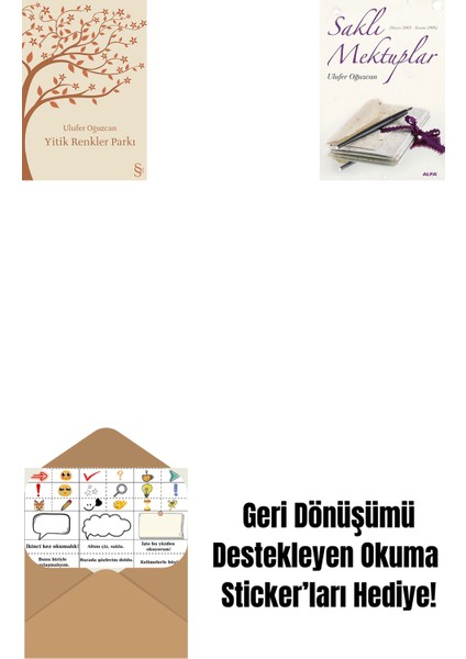 Yitik Renkler Parkı + Saklı Mektuplar + Okuma Sticker'ları