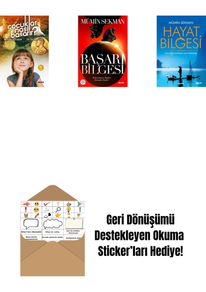 Çocuklar Nasıl Başarır? + Başarı Bilgesi + Hayat Bilgesi 2 + Okuma Sticker'ları