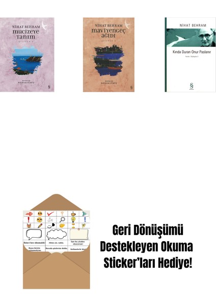 Mucizeye Tanım + Maviyengeç Ağıdı + Kında Duran Onur Paslanır + Okuma Sticker'ları
