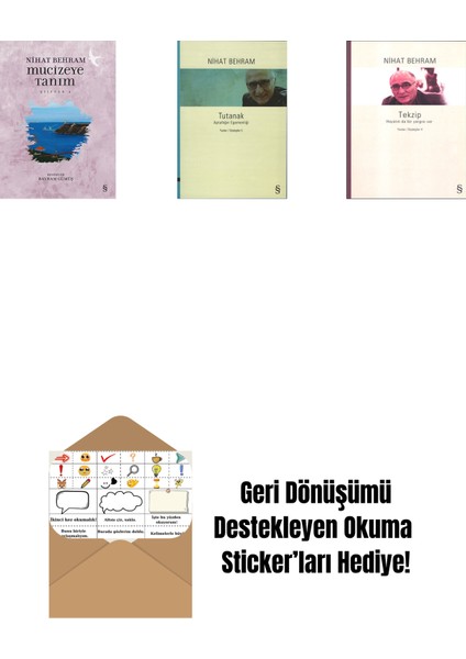 Mucizeye Tanım + Tutanak + Tekzip + Okuma Sticker'ları