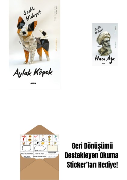 Aylak Köpek + Hacı Ağa + Okuma Sticker'ları