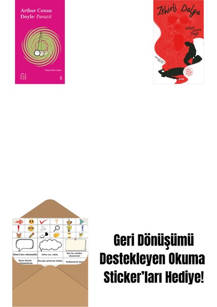 Everest Açıkhava 37 - Parazit + Zehirli Dalga + Okuma Sticker'ları