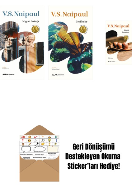 Miguel Sokağı + Gerillalar + Büyülü Tohumlar + Okuma Sticker'ları