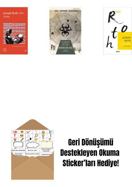 Everest Açıkhava 33 - Kör Ayna + Örümcek Ağı + Savoy Oteli + Okuma Sticker'ları