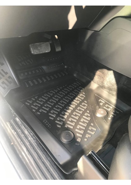 Ford Ranger 3D Siyah Havuzlu Paspas 2023 ve Sonrası