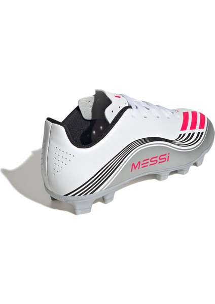 F50 Messi Club Fg/mg J Çocuk Beyaz Futbol Krampon JP7457 modelleri