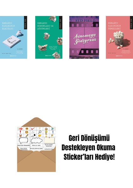 Syd Field 4 Kitap Set + Okuma Sticker'ları