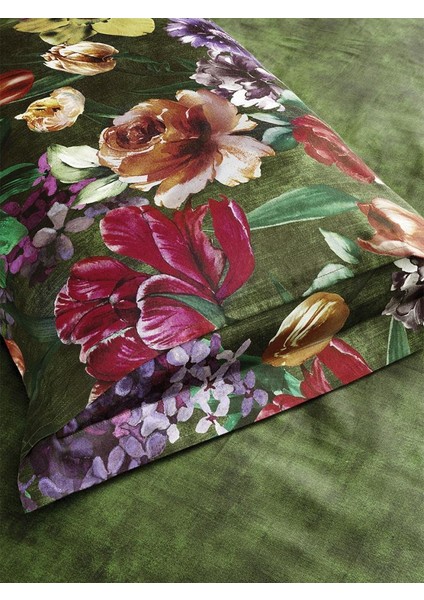 Nevresım Takımı Saten Linen Serisi Rozena 160X220 fırsatları