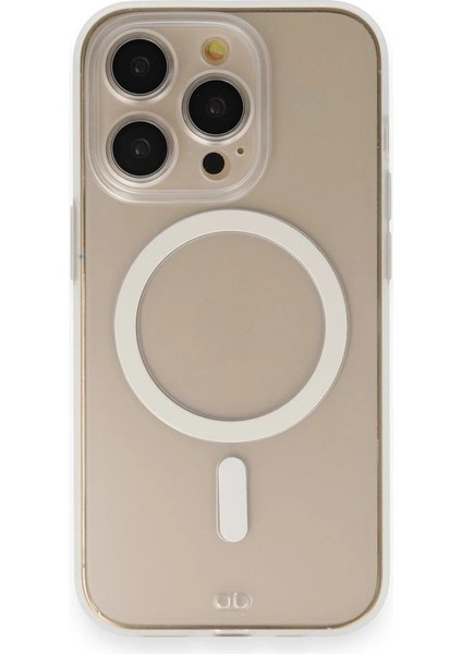 Newface iPhone 13 Pro Max Kılıf Grand Magneticsafe Kapak - Şeffaf