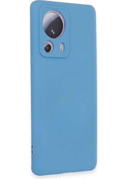 Newface Xiaomi Mi 13 Lite Kılıf Nano Içi Kadife Silikon - Mavi fiyatları