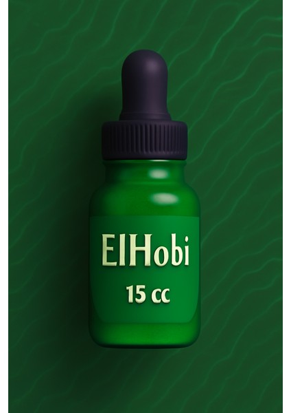 Alkol Bazlı Mürekkep Boya 15 cc - Yeşil Ebru Pigment