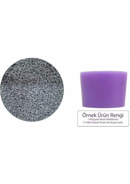 Mor Mum Boyası 5 gr - Granül Mum Boyası modelleri